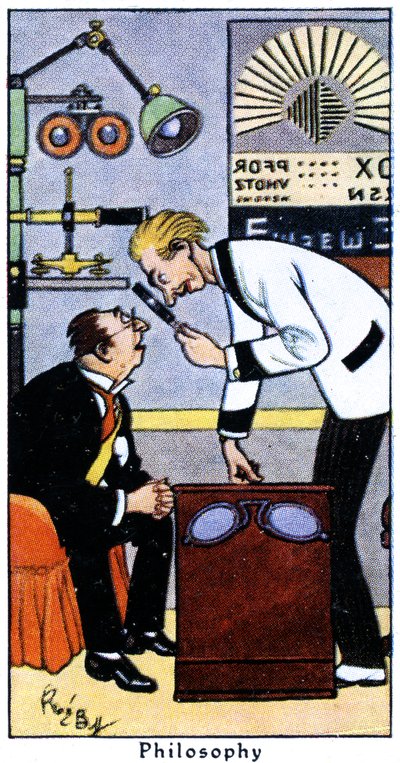 Philosophy, 1936 by René Bull